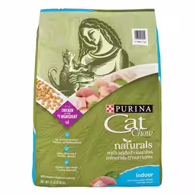 Cat Chow Naturals Indoor with Real Chicken & Turkey