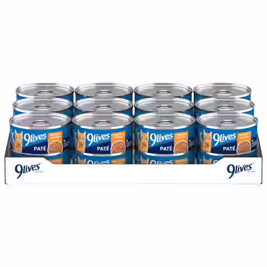 9 Lives Meaty Pate with Real Chicken