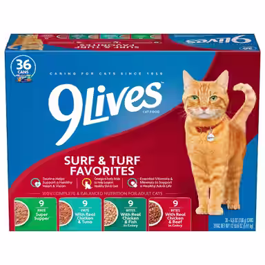 9 Lives Meaty Favorites Variety Pack