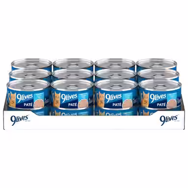 9 Lives Meaty Pate with Real Ocean Whitefish