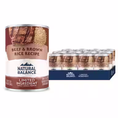 Natural Balance Limited Ingredient Beef & Brown Rice Recipe
