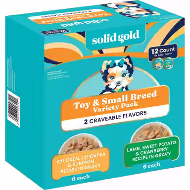 Solid Gold Mighty Mini Small & Toy Breed Grain-Free Variety Pack