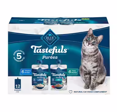 Blue Buffalo Tastefuls Adult Natural Purees Variety Pack Chicken & Tuna
