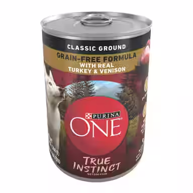 Purina ONE SmartBlend Grain-Free True Instinct Classic Ground with Real Turkey & Venison