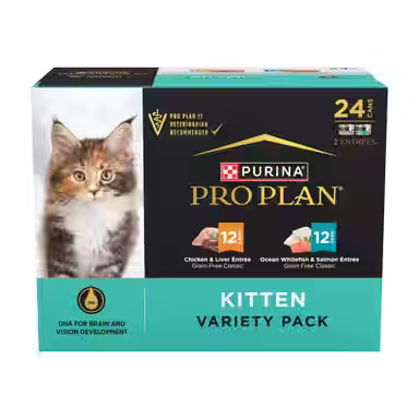 Purina Pro Plan Grain-Free Chicken & Liver & Ocean Whitefish & Salmon Variety Pack