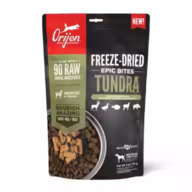 ORIJEN Tundra Epic Bites Freeze-Dried