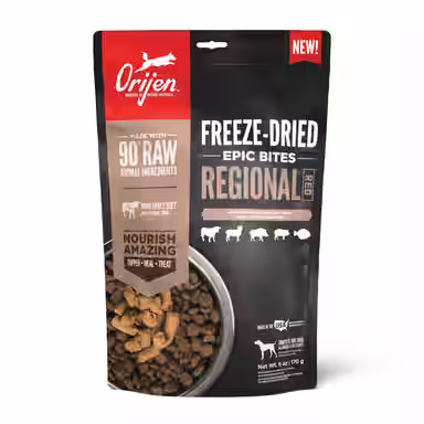 ORIJEN Regional Red Epic Bites Freeze-Dried