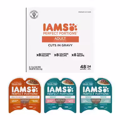 Iams Perfect Portions Variety Pack Grain-Free Cuts in Gravy
