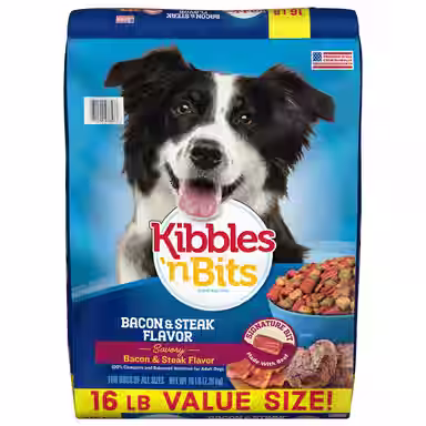 Kibbles 'n Bits Savory Bacon & Steak Flavor