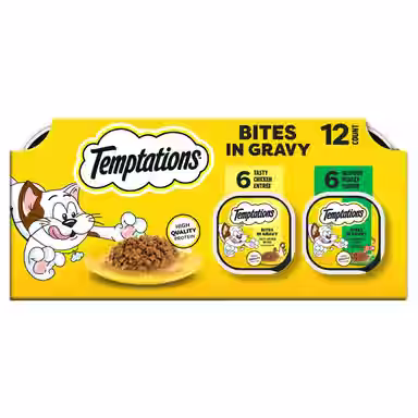 Temptations Bites in Gravy Flavor Variety