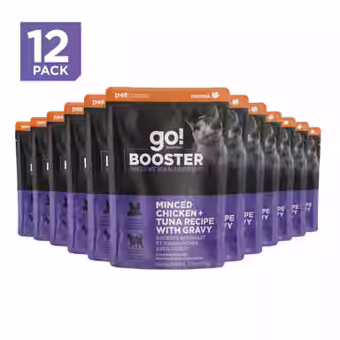 Go! Solutions Booster Weight Management Minced Chicken & Tuna with Gravy