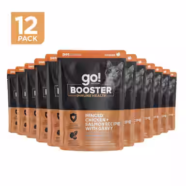 Go! Solutions Booster Immune Health Minced Chicken & Salmon with Gravy