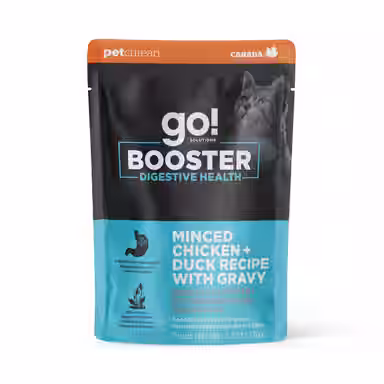 Go! Solutions Booster Digestive Health Minced Chicken & Duck with Gravy