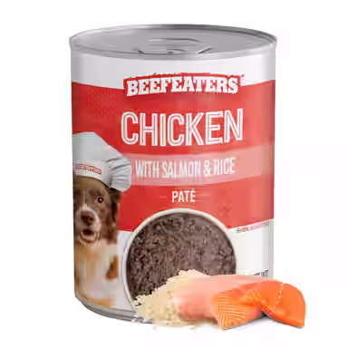 Beefeaters Chicken with Salmon & Rice Pate