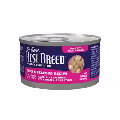 Dr. Gary's Best Breed Tuna & Seafood Grain-Free Pate