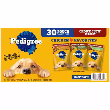 Pedigree Choice Cuts in Gravy Variety Pack