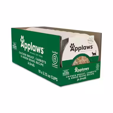 Applaws Chicken Breast, Carrots & Green Beans Recipe in Broth