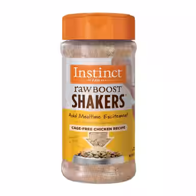 Instinct Raw Boost Shakers Cage-Free Chicken Recipe High-Protein Grain-Free Freeze-Dried