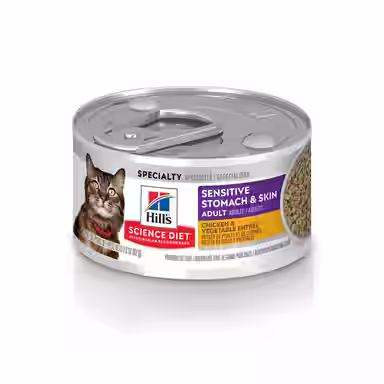 Hill's Science Diet Adult Sensitive Stomach & Sensitive Skin Chicken & Vegetable Entree