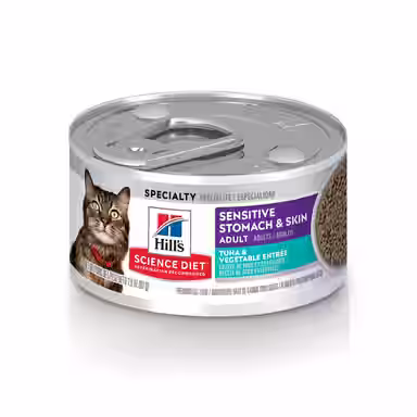 Hill's Science Diet Adult Sensitive Stomach & Sensitive Skin Tuna & Vegetable Entree