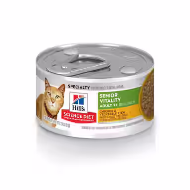 Hill's Science Diet Adult 7+ Senior Vitality Chicken & Vegetable Stew