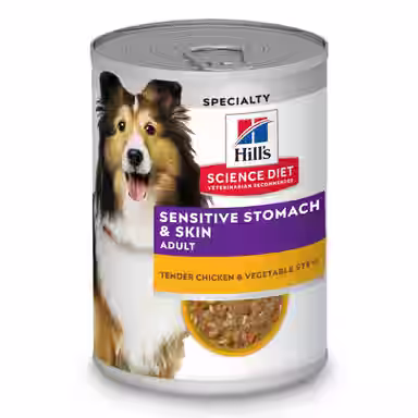 Hill's Science Diet Adult Sensitive Stomach & Sensitive Skin Tender Chicken & Vegetable Stew