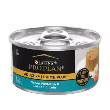 Purina Pro Plan Prime Plus Adult 7+ Ocean Whitefish & Salmon Entree Classic