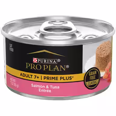 Purina Pro Plan Prime Plus Adult 7+ Salmon & Tuna Entree Classic