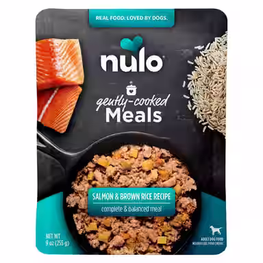 Nulo Gently-Cooked Meals Salmon & Brown Rice Recipe