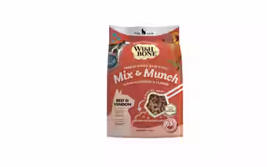 Wishbone Mix & Munch Raw High-Protein Grain-Free Beef & Venison Freeze-Dried