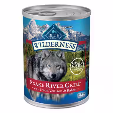 Blue Buffalo Wilderness Snake River Grill Trout, Venison & Rabbit Formula