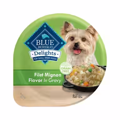 Blue Buffalo Divine Delights Filet Mignon Flavor Hearty Gravy