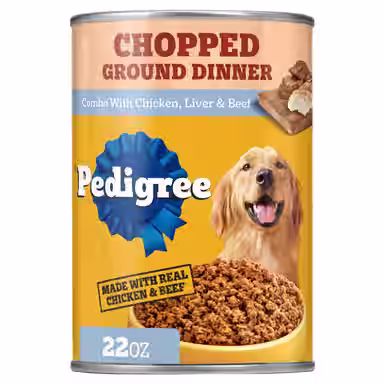 Pedigree Chopped Ground Dinner with Chicken, Beef & Liver