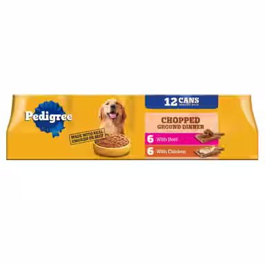 Pedigree Chopped Ground Dinner with Chicken & Beef
