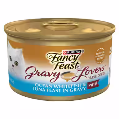 Fancy Feast Gravy Lovers Ocean Whitefish & Tuna Feast Pate