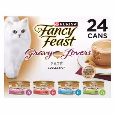 Fancy Feast Gravy Lovers Feast Pate Variety Pack