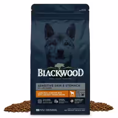Blackwood Sensitive Skin & Stomach Adult Lamb Meal & Brown Rice with Ancient Grains