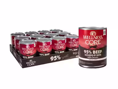 Wellness CORE 95% Grain-Free Beef & Carrots