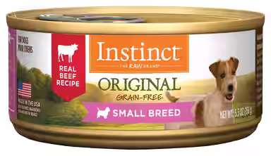 Instinct Original Small Breed Grain-Free Real Beef Recipe