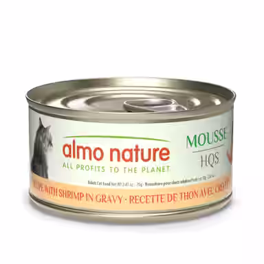 Almo Nature HQS Paté Tuna Recipe with Shrimps in Gravy Grain-Free Pate
