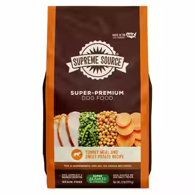 Supreme Source Grain-Free Turkey Meal & Sweet Potato Recipe