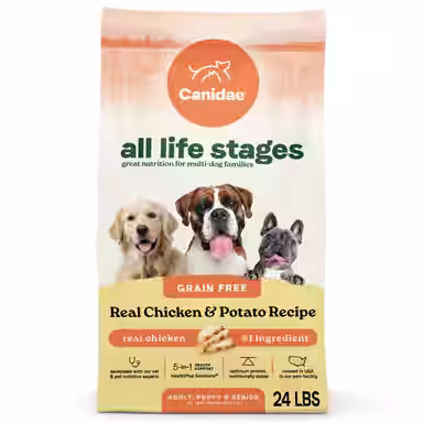 CANIDAE All Life Stages Grain-Free Real Chicken & Potato Recipe