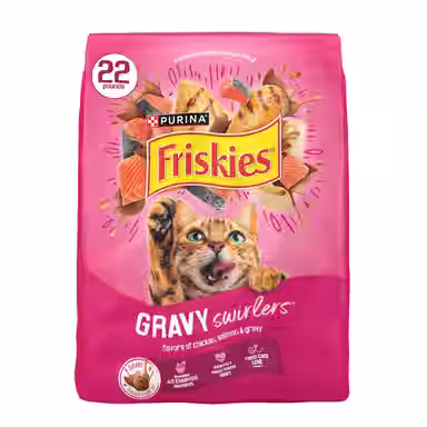 Friskies Gravy Swirlers Chicken & Salmon Flavor