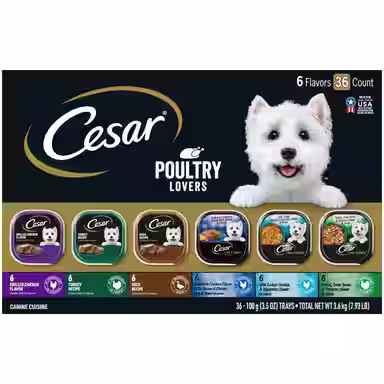 Cesar Poultry Lovers Variety Pack Small Breed