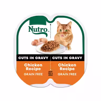 Nutro Perfect Portions Grain-Free Cuts in Gravy Chicken Recipe