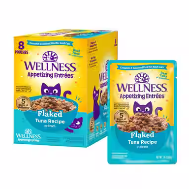 Wellness Appetizing Entrees Flaked Tuna Recipe in Broth