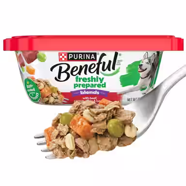 Purina Beneful Freshly Prepared Blends with Beef, Carrots, Peas, & Barley