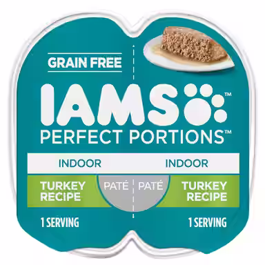 Iams Perfect Portions Indoor Turkey Grain-Free Soft Pate