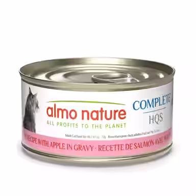 Almo Nature HQS Complete Salmon Recipe with Apples