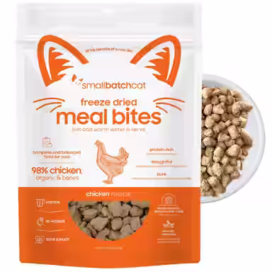 Smallbatch Pets Non-GMO Chicken Meal Bites Freeze-Dried
